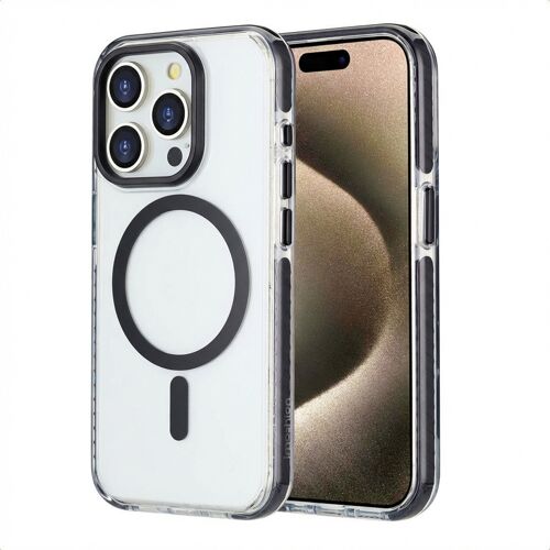 imoshion Coque Combat MagSafe iPhone 15 Pro Noir