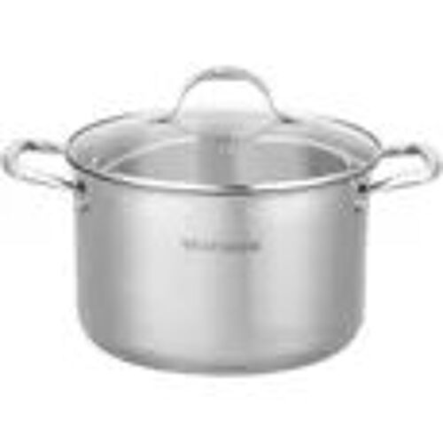 Am0073 Arthur Martin Marmite 32 Cm Avec Couvercle – Acier Inoxydable – Tous Feux Dont Induction
