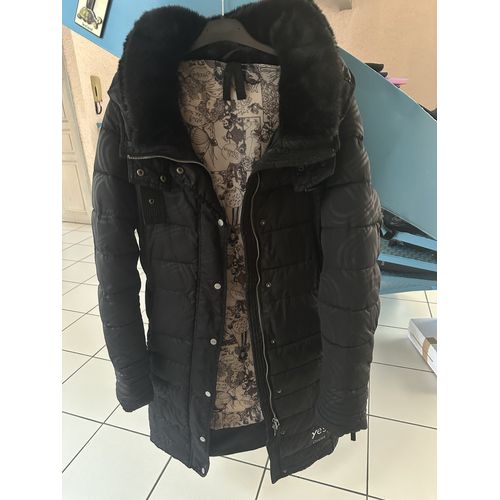 Doudoune Mi-Longue Desigual Taille 36 En Très Bon État