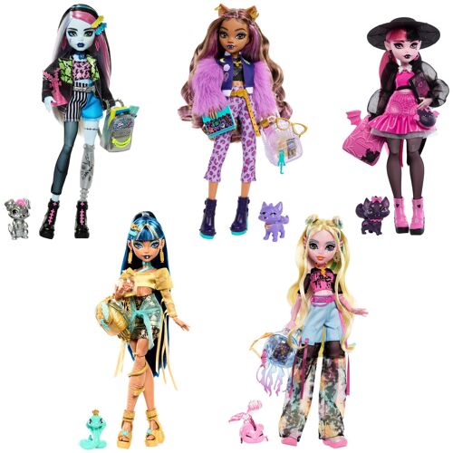Monster High Monster High-Assortiment de poupées-avec accessoires