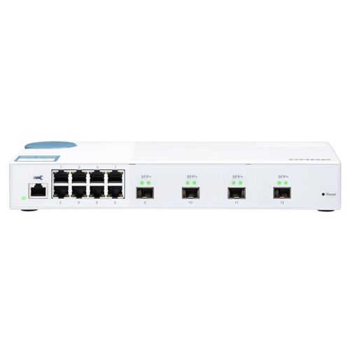 QNAP QSW-M408S commutateur réseau Géré L2 Gigabit Ethernet (10/100/1000) Blanc