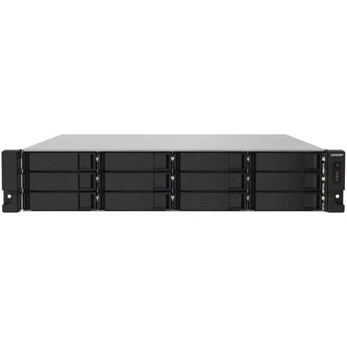 QNAP TS-1232PXU-RP NAS Rack (2 U) Annapurna Labs AL324 4 Go DDR4 0 To QNAP QTS Noir