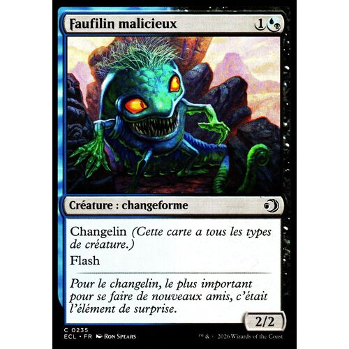 Faufilin Malicieux - Magic - Lorwyn Éclipsé Vf - C - 235