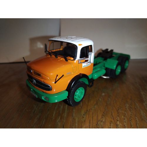 1/43 Ixo Altaya Mercedes Benz Ls 2624 Semi Remorque Camion Truck Trailer-Altaya