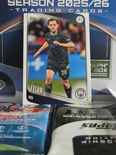 2025-26 Topps Uefa Club Competitions #2 Bernardo Silva Manchester City