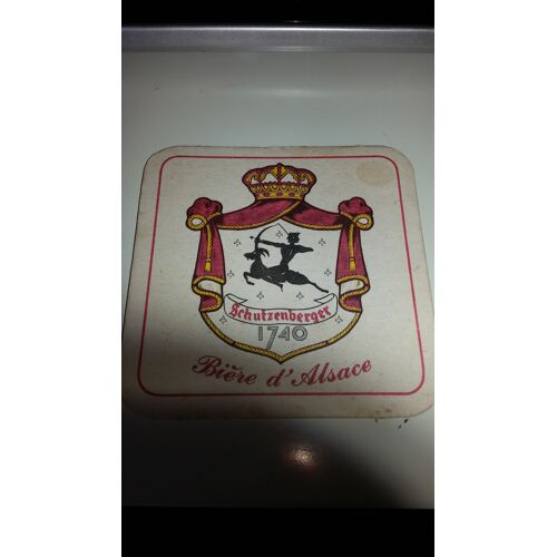 Sous-Bock Bière D'Alsace Schutzenberger
