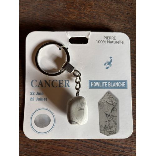 Porte clés pierre naturelle 