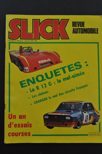 Slick N°21 : Renault 12 Gordini, Circuit Charade