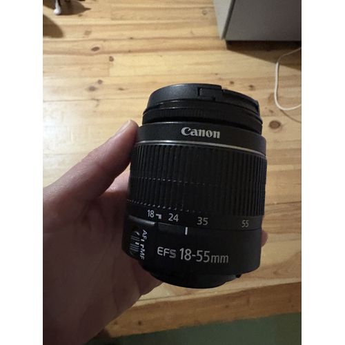 Objectif appareil photo reflex Canon EFS 18-55mm