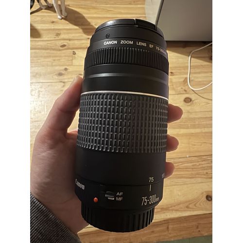 Objectif appareil photo reflex Canon 75-300mm