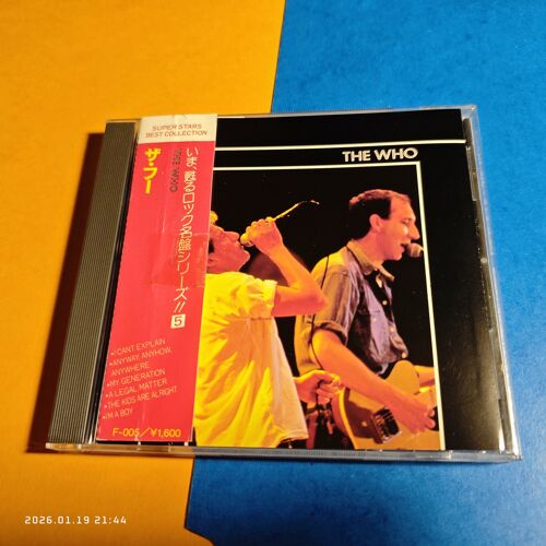 The Who ‎– Super Stars Best Collection   Cd, Compilation, Unofficial Release   Japan  Rare!!!