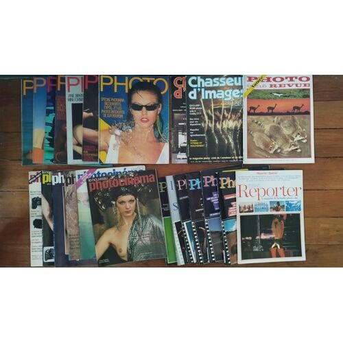 Lot De Magazines N°D Photo Divers