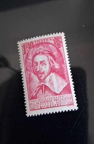 Timbre France Richelieu N°305 Yvert Neuf Avec Charnière