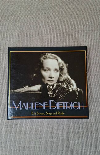 Marlene Dietrich On Screen Stage, And Radio