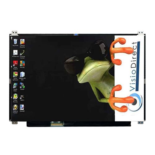Dalle ecran tactile 13.3"" LED pour DELL Latitude 3330 D2TNH 0D2TNH 1920x1080 40Pin 305mm avec fixations haut/bas Visiodirect