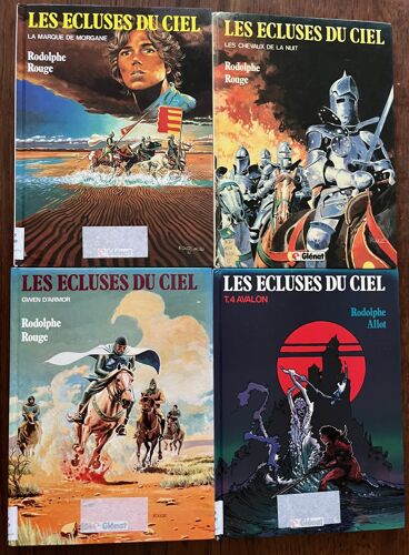 Lot De 7 Bds Les Ecluses Du Ciel Par Rodolphe / Rouge / Allot