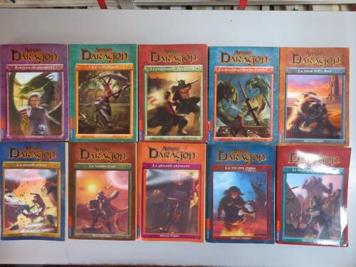 Amos Daragon - Complet En 12 Tomes Par Bryan Perro En Édition De Poche Chez Pocket Jeunesse