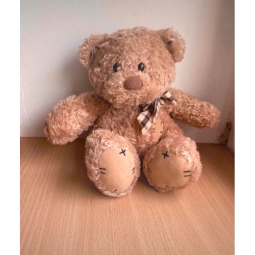 Peluche ours métro 21 cm