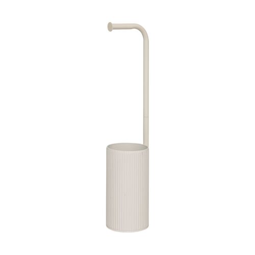 Dérouleur avec réserve pour papier toilette ONYX - Beige