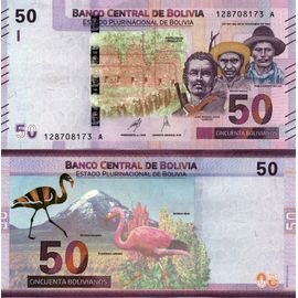 Bolivie 50 Bolivianos 2024
