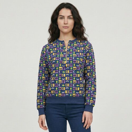 Sweat Zip Granit Femme Les Tropeziennes Par M.Belarbi