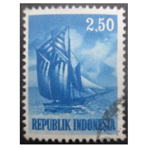 Indonesie N°381 Bateau Oblitéré