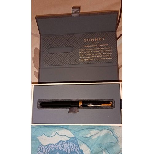 Parker Sonnet Stylo À Bille Noir