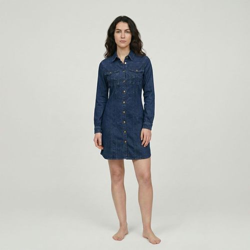 Robe Denim Bleu Guetna Femme Les Tropeziennes Par M.Belarbi