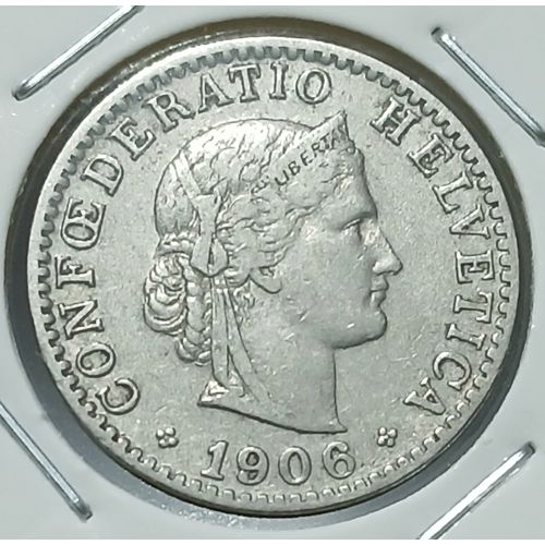 20 Rappen, Suisse - 1906
