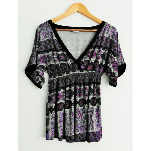 T-Shirt Imprimé Multicolore. Pimkie. Taille 36