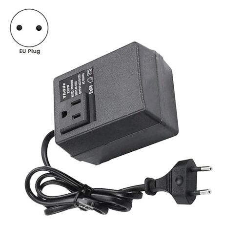 Convertisseur de Tension 200 W UE Vers US - Transformateur Abaisseur 220 V à 110 V Adaptateur de Voyage Monophasé Prise UE
