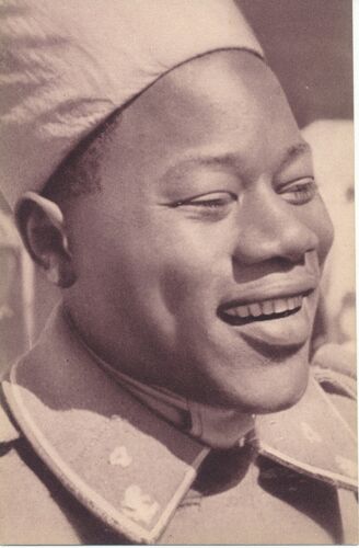 Cpa Tirailleur Sénégalais