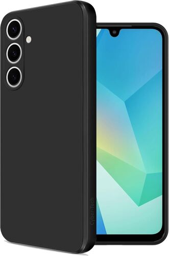 JGD-Coque Samsung Galaxy A16 5G Silicone Cover Etui Housse de Protection Soft Touch Anti Choc Anti Poussière Anti Choc Couverture de Téléphone Cover Pour Samsung Galaxy A16 5G - Noir