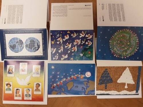 Cartes De V?ux Et Noël Unicef Avec Enveloppes