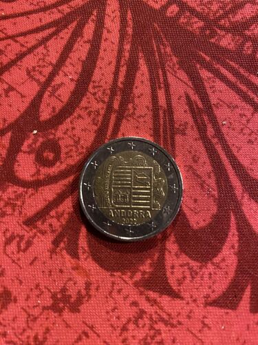 Pièce De 2 Euros Andorre 2022