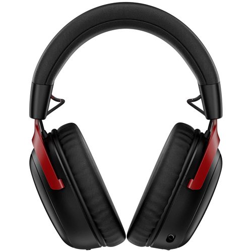 HyperX Cloud III S - Micro-casque - circum-aural - 2,4 GHz - sans fil - noir et rouge