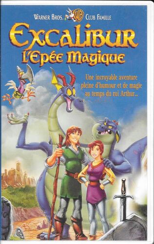 "Excalibur, L'Epée Magique" [Vhs] 1998 - Format Panoramique