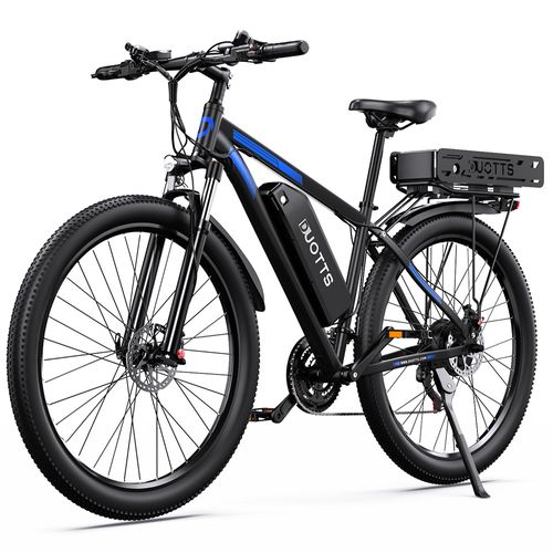 Vélo Électrique Duotts C29-K 29" Vélo Électrique Adulte Longue Endurance, 48 V, 37,5 Ah, Freins Hydrauliques21 Vitesses Noir