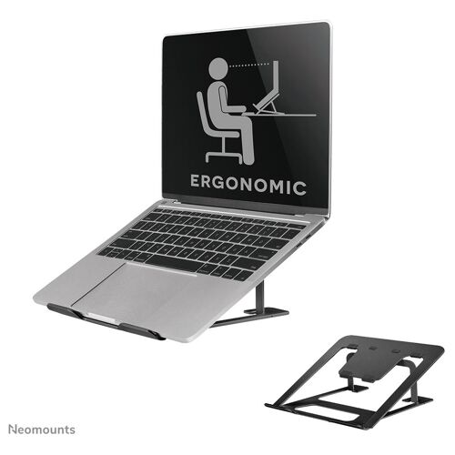 Neomounts NSLS085BLACK Support pour ordinateur portable 10-17" - pliable - compact - universel