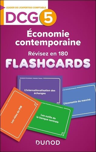 Economie Contemporaine Dcg 5 - Révisez En 180 Flashcards !