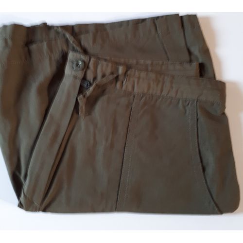 Short Femme Decathlon Marron/Vert Kaki - Taille L -52%Polyamide/48%Coton - Jamais Porté