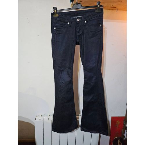 Jean Femme Bleu Marine Évasé Pepe Jeans