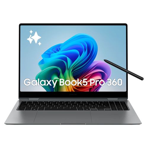 PC Portable Samsung Galaxy Book5 Pro 360 écran tactile 16'' 120Hz Copilot+ Intel Core Ultra 7 16 Go RAM 512 Go SSD Anthracite