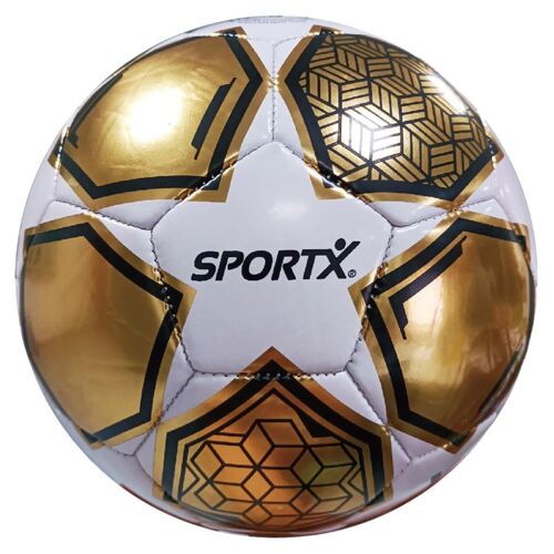 Sportx Ballon De Football Or Blanc Star 330-350gr