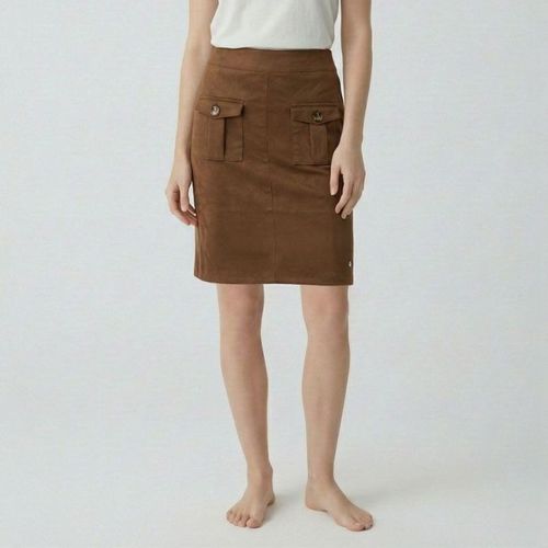 Jupe Havane Lavaka Avec Poches Mi Longue Femme Les Tropeziennes Par M.Belarbi