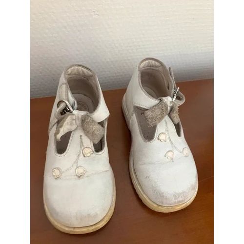 Paire De Chaussures Babybotte Premiers Pas - Cuir - Pointure 23