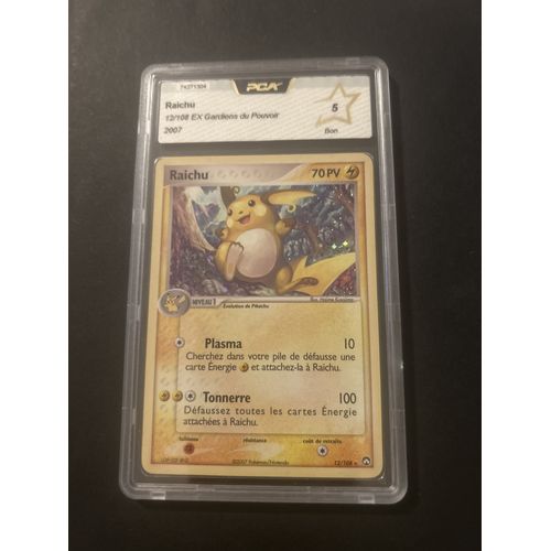 Raichu 12/108 Holographique Ex Gardiens Du Pouvoir Pca5