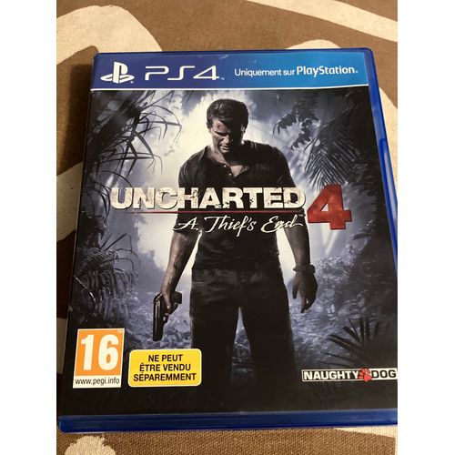 Uncharted 4 pour ps4