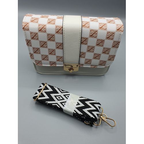 SAC A MAIN BLANC FEMME ANAIS DE 19 CM