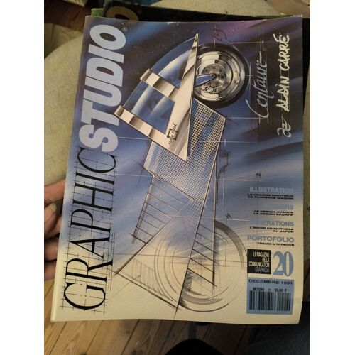 Graphic Studio , Le Magazine De La Communication Graphique - N°20 Décembre 1991